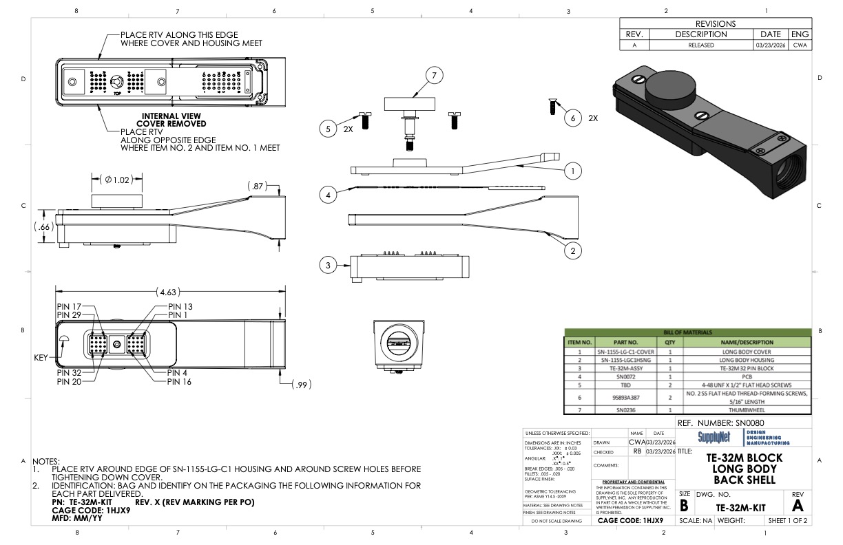 DRAWING: TE-32M-KIT